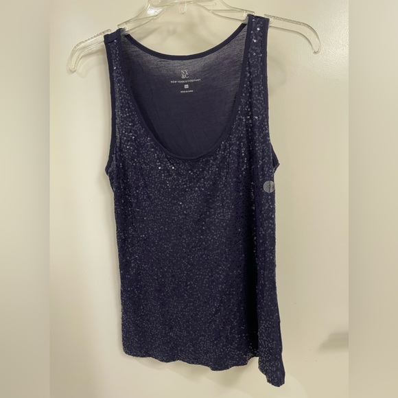 Sequin Tank Top. XS. Never worn. NWOT - Picture 4 of 6